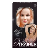Надувная кукла с вибрацией и 2 любовными отверстиями Hot Lucy Lifesize Love Doll - NMC - в Абакане купить с доставкой