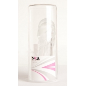 Прозрачная гелевая насадка с клиторальным отростком - 13 см. - Toyfa Basic - в Абакане купить с доставкой