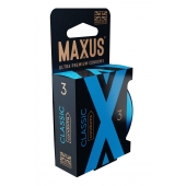 Классические презервативы в железном кейсе MAXUS Classic - 3 шт. - Maxus - купить с доставкой в Абакане