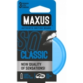 Классические презервативы в железном кейсе MAXUS Classic - 3 шт. - Maxus - купить с доставкой в Абакане