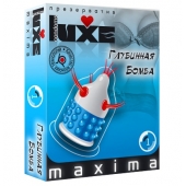 Презерватив LUXE Maxima  Глубинная бомба  - 1 шт. - Luxe - купить с доставкой в Абакане