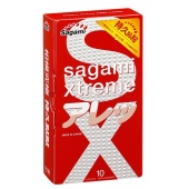 Утолщенные презервативы Sagami Xtreme Feel Long с точками - 10 шт. - Sagami - купить с доставкой в Абакане