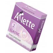 Классические презервативы Arlette Classic - 3 шт. - Arlette - купить с доставкой в Абакане