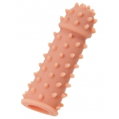 Телесная реалистичная насадка KOKOS Extreme Sleeve 03 с дополнительной стимуляцией - 12,7 см. - KOKOS - в Абакане купить с доставкой