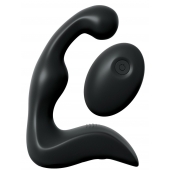 Черный вибромассажер простаты с пультом ДУ Control P-Spot Pro - Pipedream - в Абакане купить с доставкой