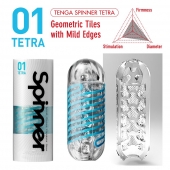 Мастурбатор SPINNER Tetra - Tenga - в Абакане купить с доставкой