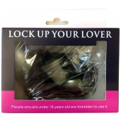 Черные меховые наручники Love с ключиками - Baile - купить с доставкой в Абакане