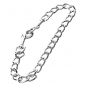 Серебристая соединительная цепочка с двумя карабинами - ToyFa - купить с доставкой в Абакане