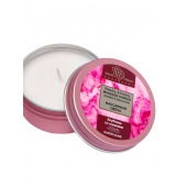Массажная свеча  Клубника в сливках - БиоМед - купить с доставкой в Абакане