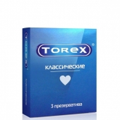 Гладкие презервативы Torex  Классические  - 3 шт. - Torex - купить с доставкой в Абакане