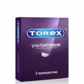 Презервативы Torex  Ультратонкие  - 3 шт. - Torex - купить с доставкой в Абакане