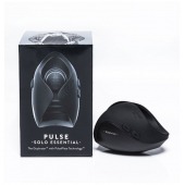 Черный инновационный мужской вибратор PULSE SOLO ESSENTIAL - Hot Octopuss - в Абакане купить с доставкой