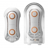 Мастурбатор Tenga FLIP ORB ORANGE CRASH - Tenga - в Абакане купить с доставкой