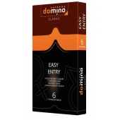 Презервативы с увеличенным количеством смазки DOMINO Easy Entry - 6 шт. - Domino - купить с доставкой в Абакане