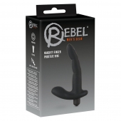 Черный вибромассажер простаты Naughty Finger Prostate Vibe - 13,8 см. - Orion - в Абакане купить с доставкой