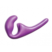 Фиолетовый безремневой страпон Seduction - 20,5 см. - Lola Games - купить с доставкой в Абакане