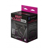 Черный пояс для насадок BEST CLASS STRAP - LOVETOY (А-Полимер) - купить с доставкой в Абакане