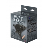 Пояс HARNESS BEST SELECT с вагинальной пробкой - LOVETOY (А-Полимер) - купить с доставкой в Абакане