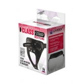 Черный пояс для насадок CLASS STRAP Restyling - LOVETOY (А-Полимер) - купить с доставкой в Абакане
