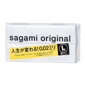 Презервативы Sagami Original 0.02 L-size увеличенного размера - 10 шт. - Sagami - купить с доставкой в Абакане