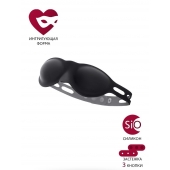 Черная плотная силиконовая маска - ToyFa - купить с доставкой в Абакане