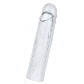 Прозрачная насадка-удлинитель Flawless Clear Penis Sleeve Add 1 - 15,5 см. - Lovetoy - в Абакане купить с доставкой