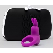 Фиолетовое эрекционное виброкольцо Happy Rabbit Cock Ring Kit - Happy Rabbit - в Абакане купить с доставкой