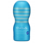 Мастурбатор с охлаждающей смазкой TENGA Original Vacuum Cup Cool - Tenga - в Абакане купить с доставкой
