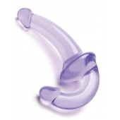 Фиолетовый безремневой страпон Strapless Strap-On - Lux Fetish - купить с доставкой в Абакане