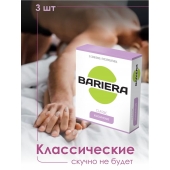 Классические презервативы Bariera Classic - 3 шт. - Bariera - купить с доставкой в Абакане