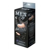 Пустотелый фаллопротез MEN STYLE - 17,5 см. - LOVETOY (А-Полимер) - купить с доставкой в Абакане