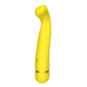 Желтый перезаряжаемый вибратор Raffi - 17,1 см. - Lola Games