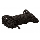 Черная веревка для бондажа BDSM Rope - 10 м. - California Exotic Novelties - купить с доставкой в Абакане