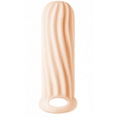 Телесный фаллоудлинитель Homme Wide - 13 см. - Lola Games - в Абакане купить с доставкой