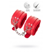 Красные оковы Anonymo из искусственной кожи - ToyFa - купить с доставкой в Абакане