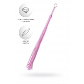 Розовый флоггер Anonymo - 64 см. - ToyFa - купить с доставкой в Абакане