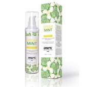 Разогревающее массажное масло Gourmet Spearmint Organic с органическими ингредиентами - 50 мл. - Exsens - купить с доставкой в Абакане