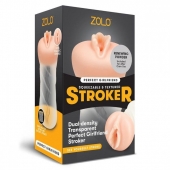 Мастурбатор-вагина ZOLO PERFECT GIRLFRIEND - Zolo - в Абакане купить с доставкой