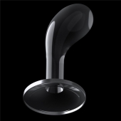 Прозрачный стимулятор простаты Flawless Clear Prostate Plug - 15 см. - Lovetoy - в Абакане купить с доставкой