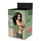 Телесный мастурбатор-вагина Olivia - Dream Toys - в Абакане купить с доставкой