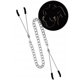 Регулируемые зажимы для сосков Sweet Caress Nipple Chain - Sweet Caress - купить с доставкой в Абакане
