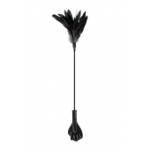 Двусторонний стек-щекоталка Sweet Caress Feather Whip - 58 см. - Sweet Caress - купить с доставкой в Абакане