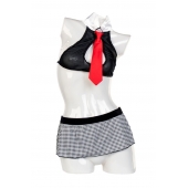 Надувная секс-кукла с реалистичной головой в костюме учительницы - ToyFa - в Абакане купить с доставкой