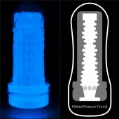 Светящийся в темноте мастурбатор Lumino Play Masturbator Ribbed - Lovetoy - в Абакане купить с доставкой