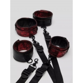 Изысканный набор фиксаций на кровати Reversible Under Mattress Restraint Set - Fifty Shades of Grey - купить с доставкой в Абакане