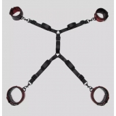 Изысканный набор фиксаций на кровати Reversible Under Mattress Restraint Set - Fifty Shades of Grey - купить с доставкой в Абакане