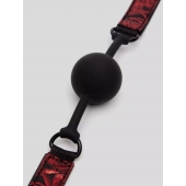 Кляп-шар на двусторонних ремешках Reversible Silicone Ball Gag - Fifty Shades of Grey - купить с доставкой в Абакане