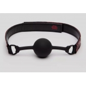 Кляп-шар на двусторонних ремешках Reversible Silicone Ball Gag - Fifty Shades of Grey - купить с доставкой в Абакане