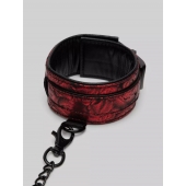Красно-черные оковы Reversible Faux Leather Ankle Cuffs - Fifty Shades of Grey - купить с доставкой в Абакане