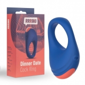 Синее эрекционное кольцо RRRING Dinner Date Cock Ring - FeelzToys - в Абакане купить с доставкой